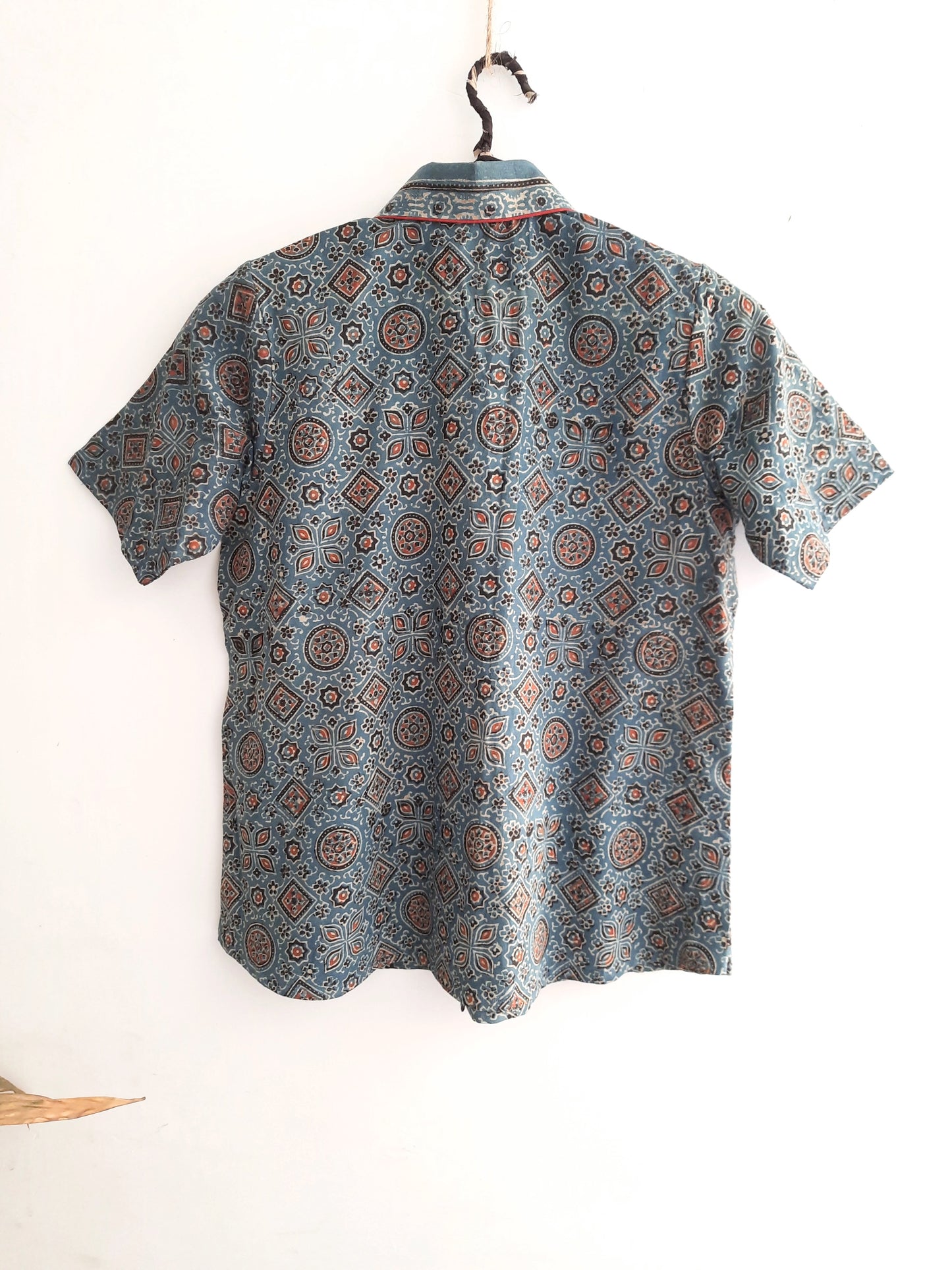 Subtle Indigo - Ajrakh Cotton Shirt
