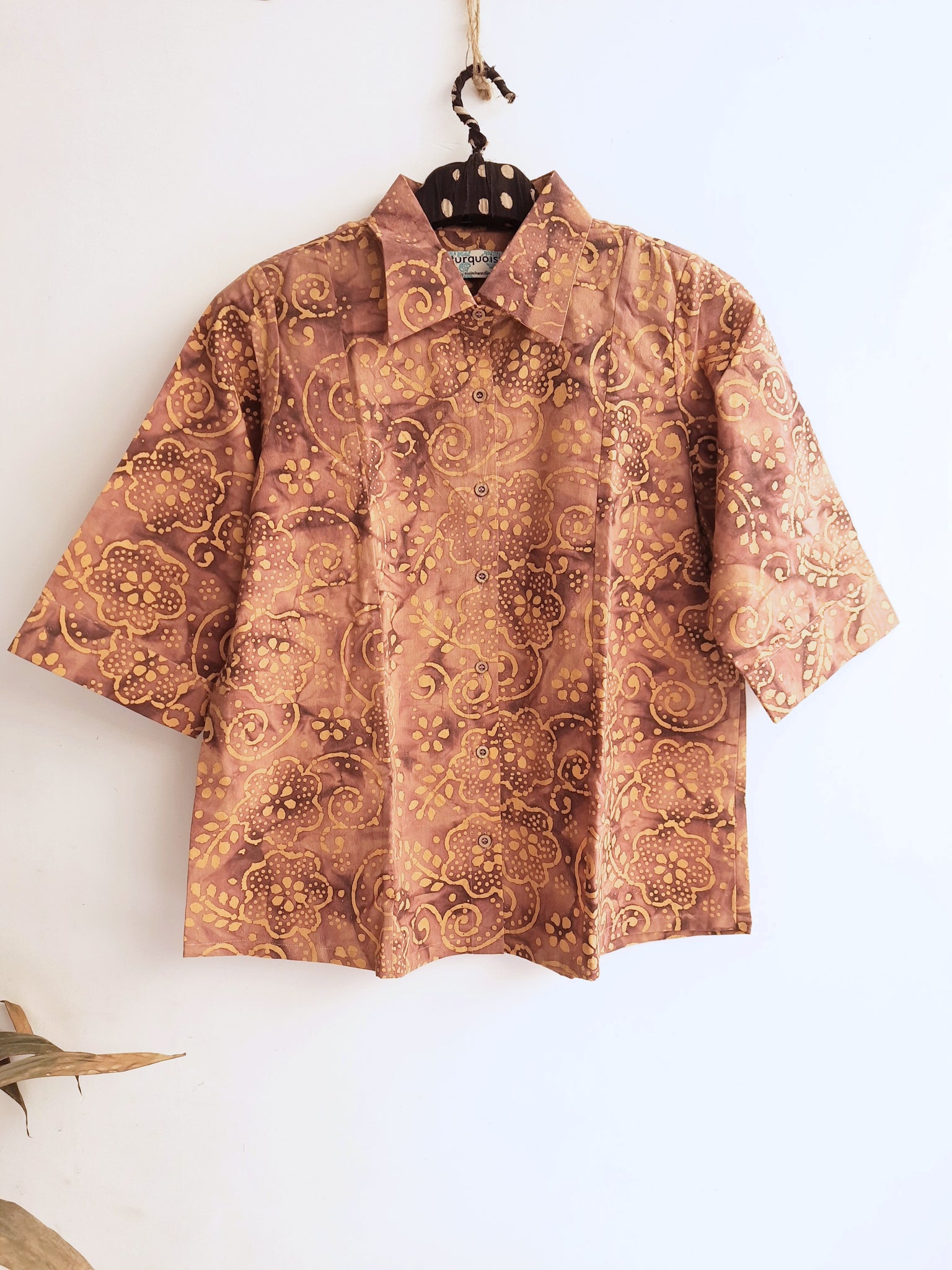 Batik cotton shirt for women