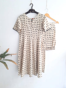 Beige Polka Dots - Coord Set