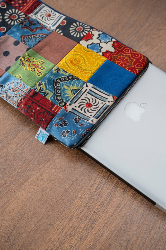 Tech in Style - Patchwork MacBook Sleeve