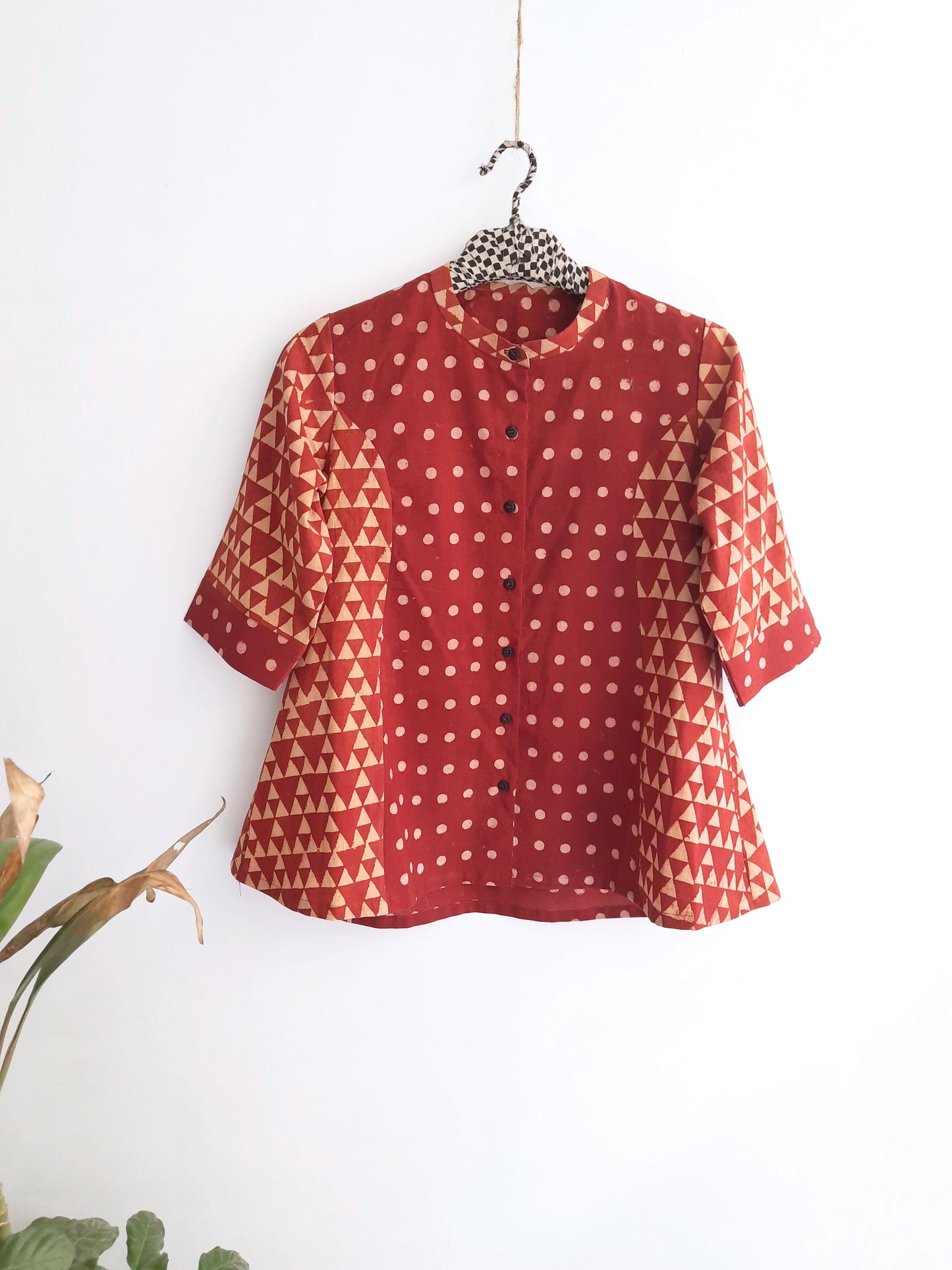 Polka Dots Shirt For Women