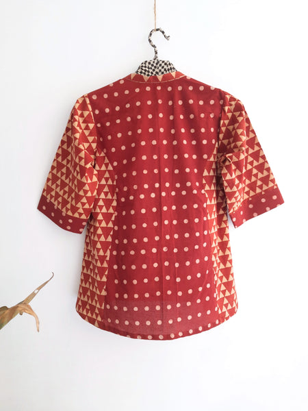 Polka Dots Shirt For Women