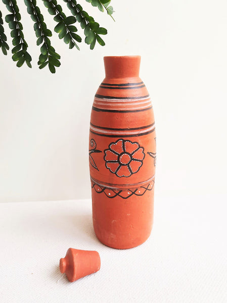 Terracotta water bottle