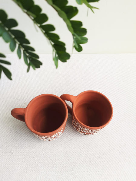 Terracotta mugs