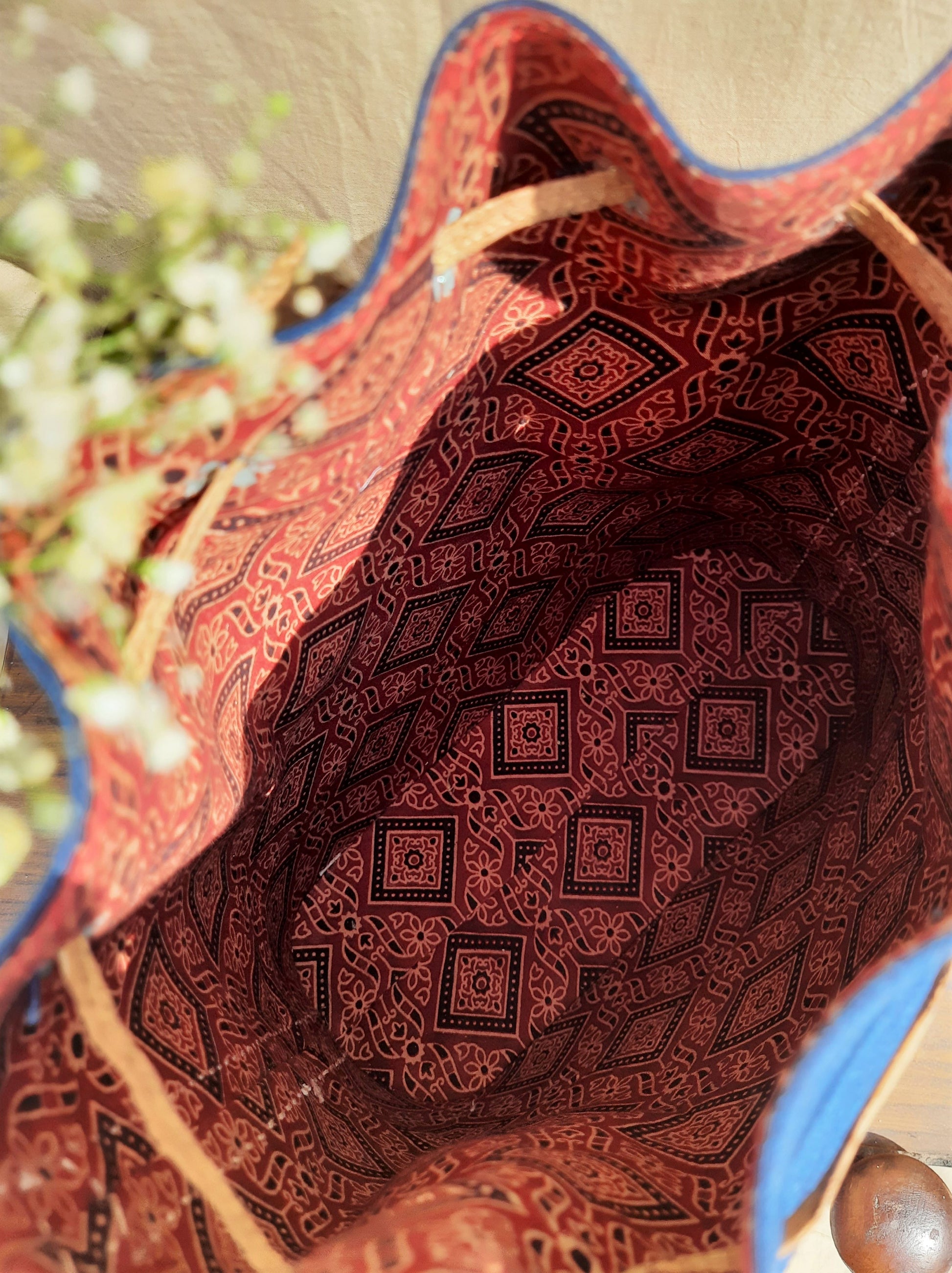 Handmade cork bucket handbag – Turquoisethestore